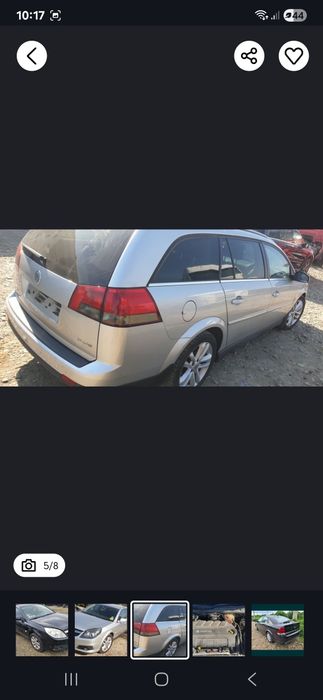 Capota  bara far aripa stop haion cutie Opel Vectra C Facelift