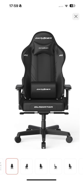 Продам игровое кресло Dxracer Gladiator Black