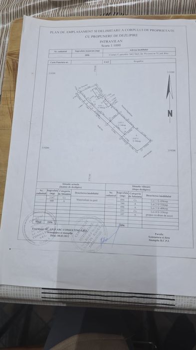 Teren intravilan Bragadiru( primarie, scoala,magazine)