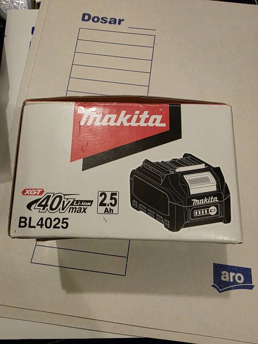 Acumulator original Makita 40V 2.5Ah nou nefolosit