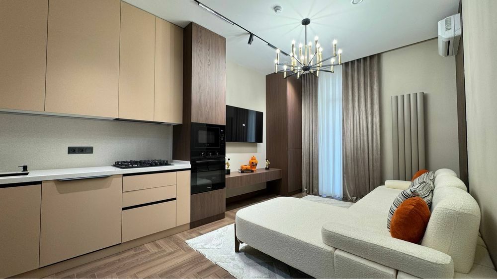 2 комнатная 44кв NRG BI Sado Яшнабад, Авиатор