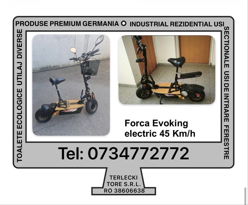 SCUTER ELECTRIC FORCA Premium Evoking 1000 W Germania