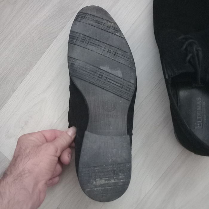 Pantofi piele întoarsă stare buna nr 43