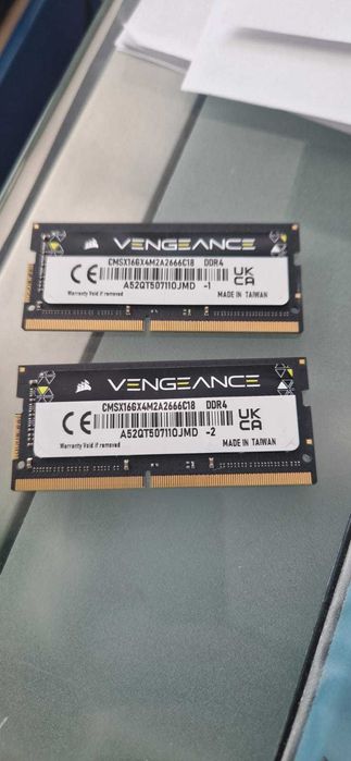 Memorie laptop Corsair Vengeance 16GB DDR4 2666 MHz CL18 Dual Channel Kit