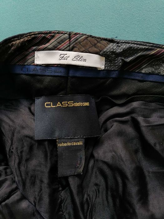 CLASS by Roberto Cavalli | M slim fit | pantaloni eleganti barbatesti