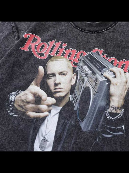 Eminem футболка из плотной ткани новая