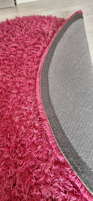 Vand covor shaggy diametru 123 cm