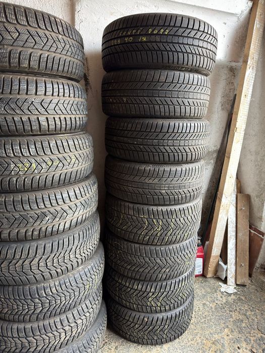 Vând anvelope de iarnă, diferite dimensiuni, mărci premium. Majoritatea sunt seturi de 4 bucăți, dar există și perechi (2 buc).