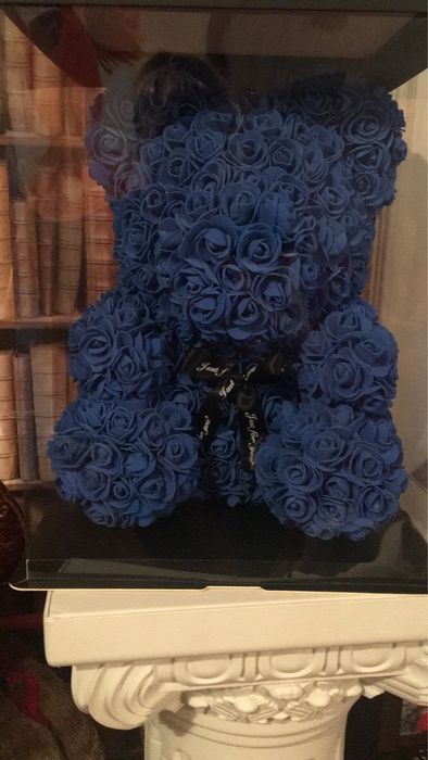 Ursulet Rose Bear Gigant trandafiri decoratiune Teddy Cadou ideal