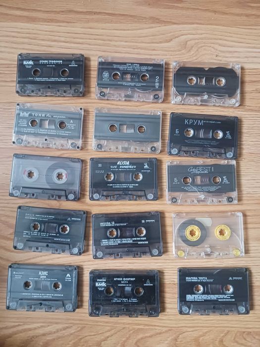 лот 54 оригинални поп фолк касети