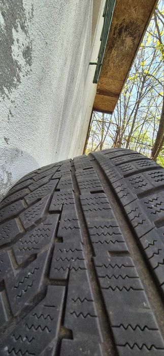 Roti/Jante aliaj 5x110 R17 Alfa Romeo cu anvelope de iarna Hankook