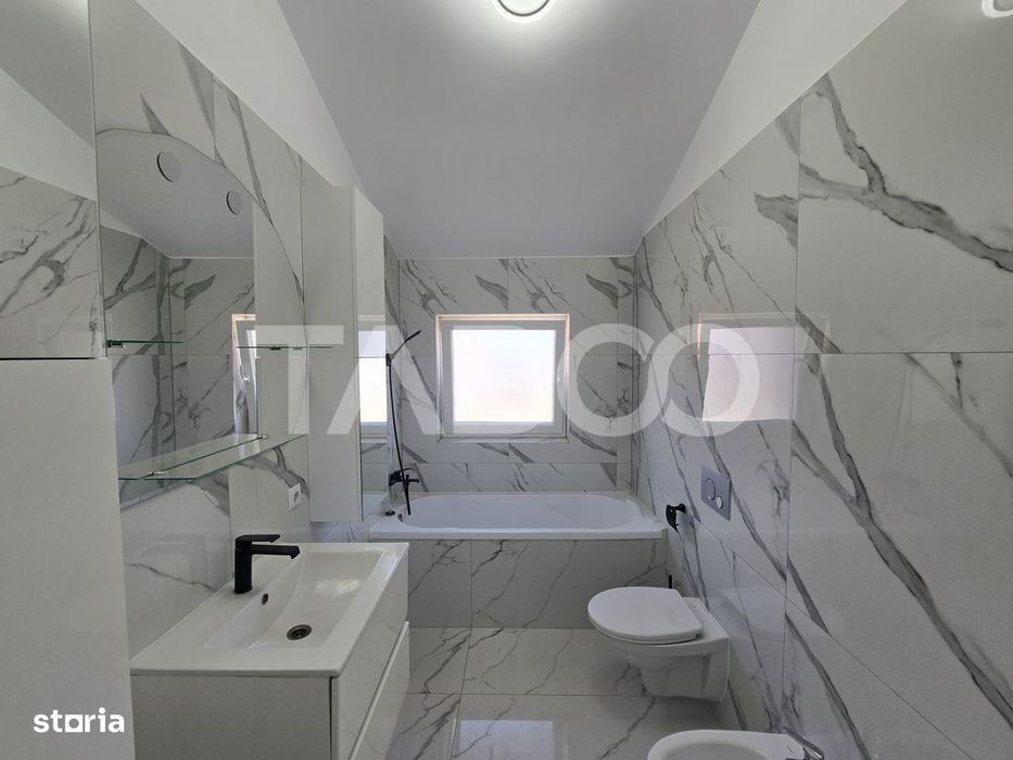 Comision 0-Casa tip duplex 5 camere 2 bai acces auto in Viile Sibiului
