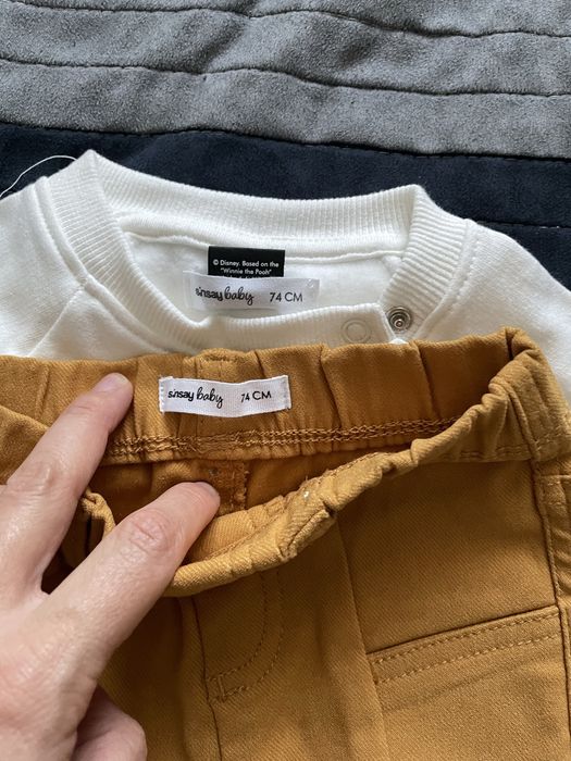 Lot 6 haine ocazie bebe 4-9 luni (camasi, pantaloni HM)