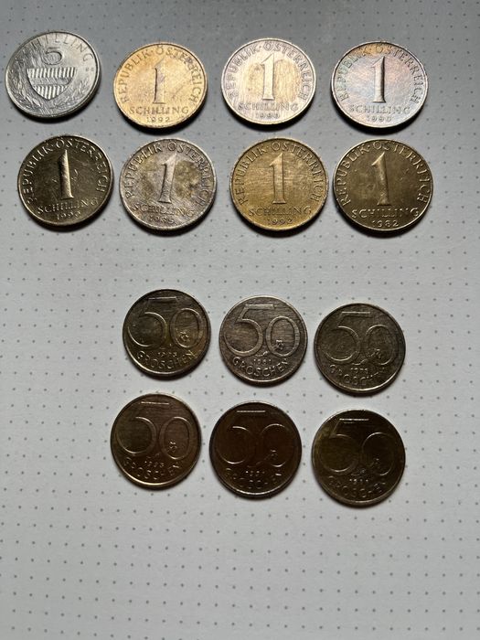 Monede vechi straine si romanesi