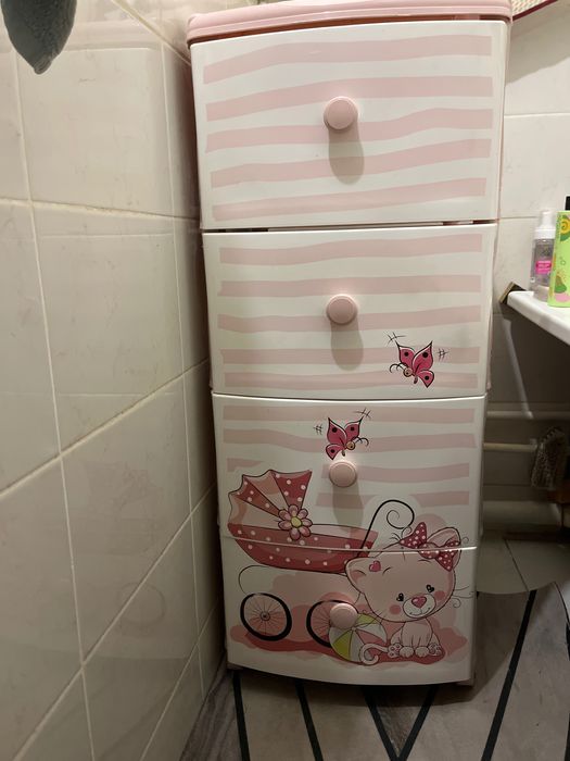 Комод пластиковый