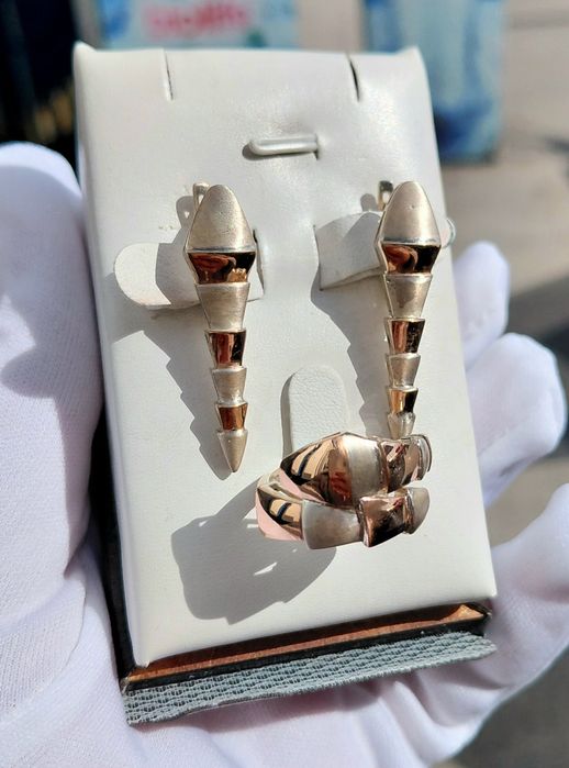 Комплекты Серебро 925. Змейка.