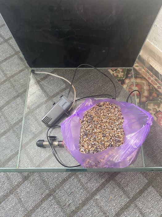 аквариум 80 литров грунт фильтр