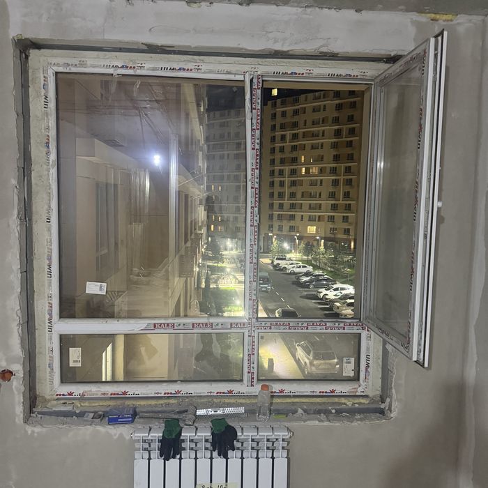 Пластиковые окна 3 шт