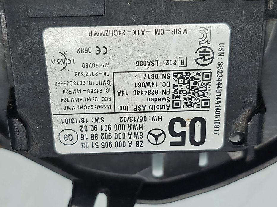 Senzor radar distronic Mercedes Clasa B (W246) [Fabr 2011-2018] A0009