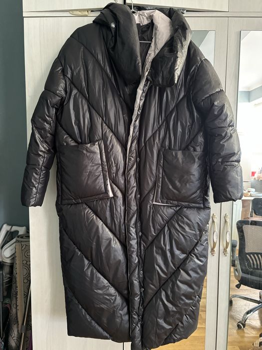 Куртка зимняя черного цвета