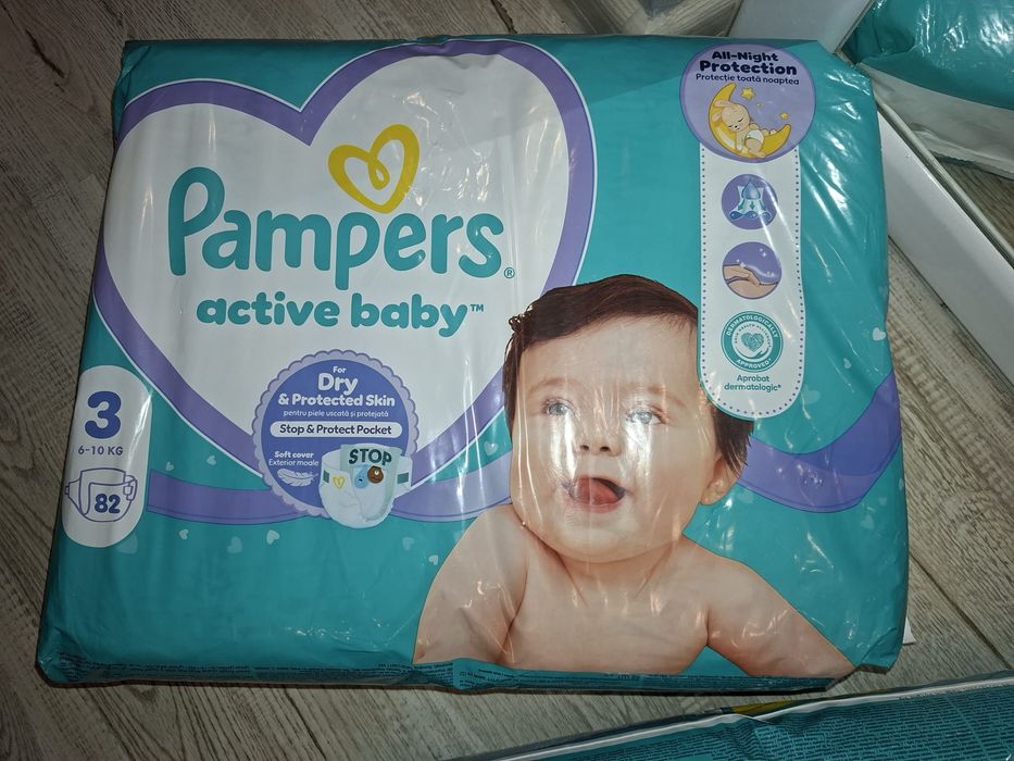 Pampers active baby  nr 3