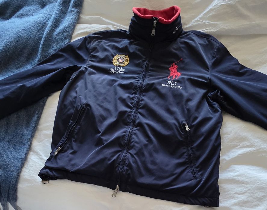 Vintage Polo Ralph Lauren Team Racing USA Jacket Big Pony