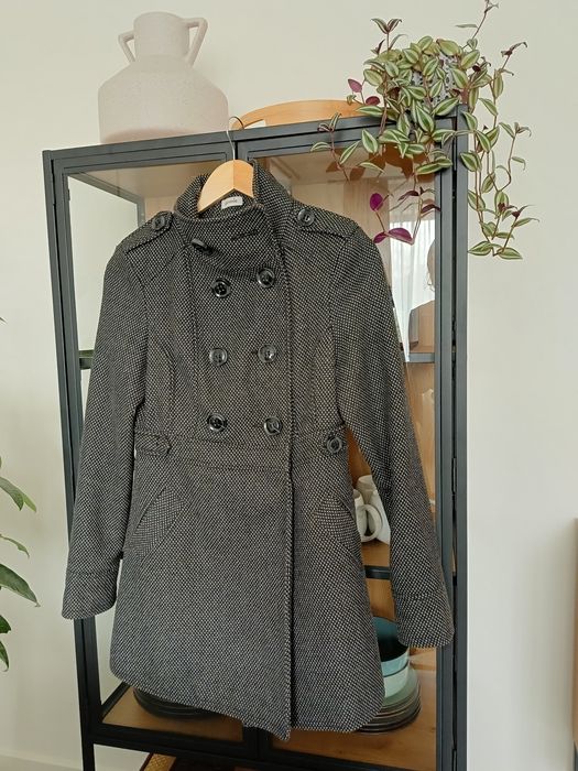 Palton gri pepit Pimkie măr. 34