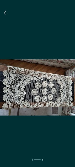 Fețe de masă - macrame/lasetă