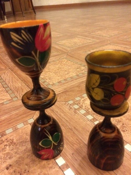 Хохлома-рюмки