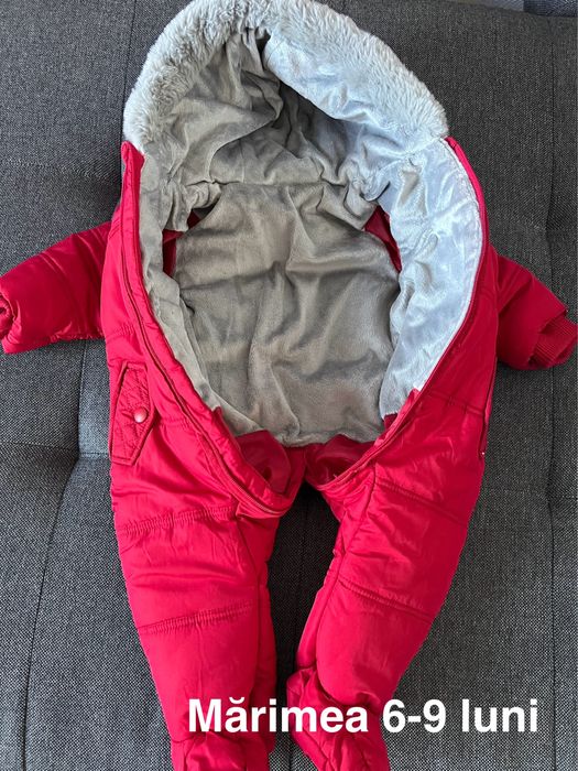 Salopetă iarnă pentru bebeluși