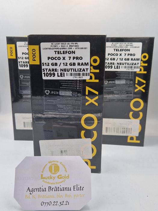 Poco X 7 Pro 512 GB 12 GB ram Sigilate