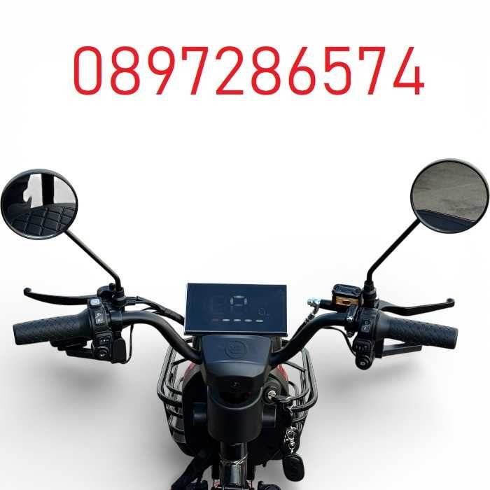 Двуместната електрическа триколка Bullmax Pudding Grand -  60V, 20Ah