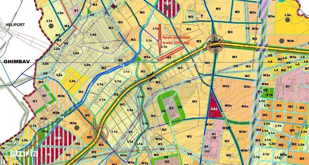 Teren intravilan, 5000 mp, Stupini, str Pomiculturii