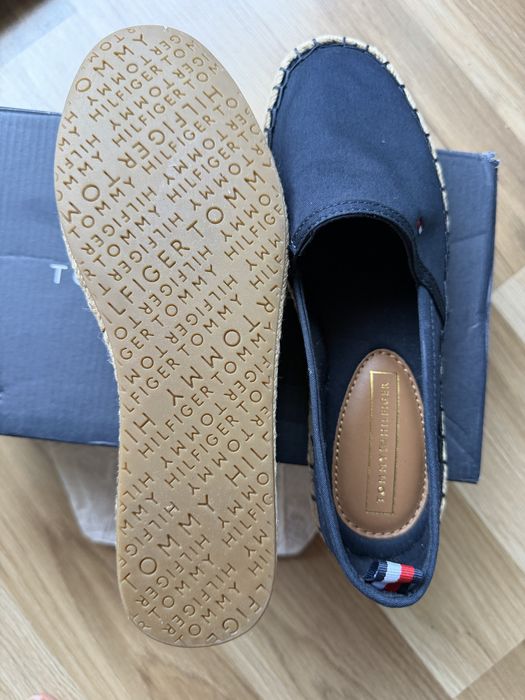 Espadrile Dama Tommy Hilfiger Basic Flat - Bleu / Bleumarin (Mărimea 36)