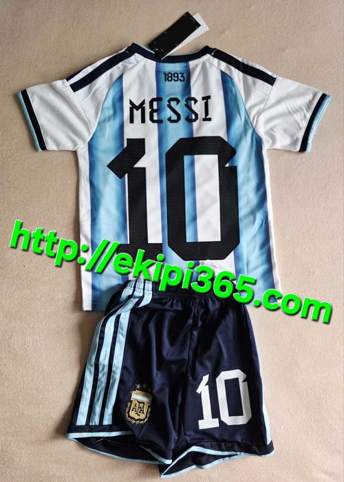Messi 10 - Детски Екип Аржентина Световно Първенство 2026