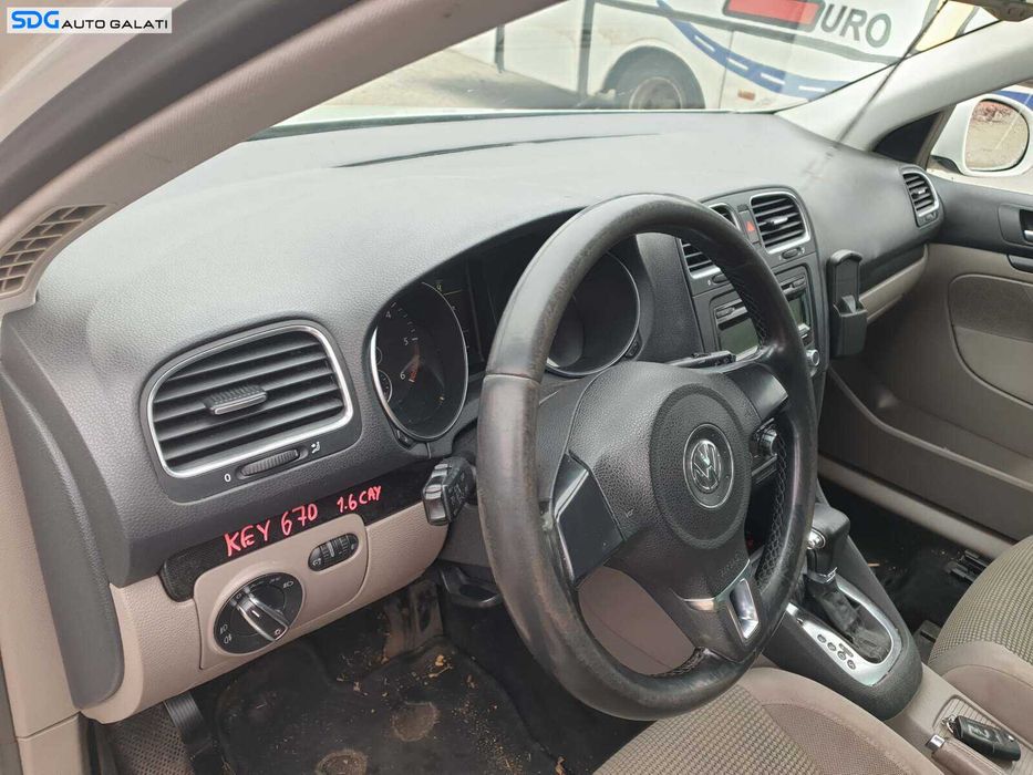Plansa Bord Goala Dezechipata Volkswagen Golf 6 2008 - 2013 [Q2070]