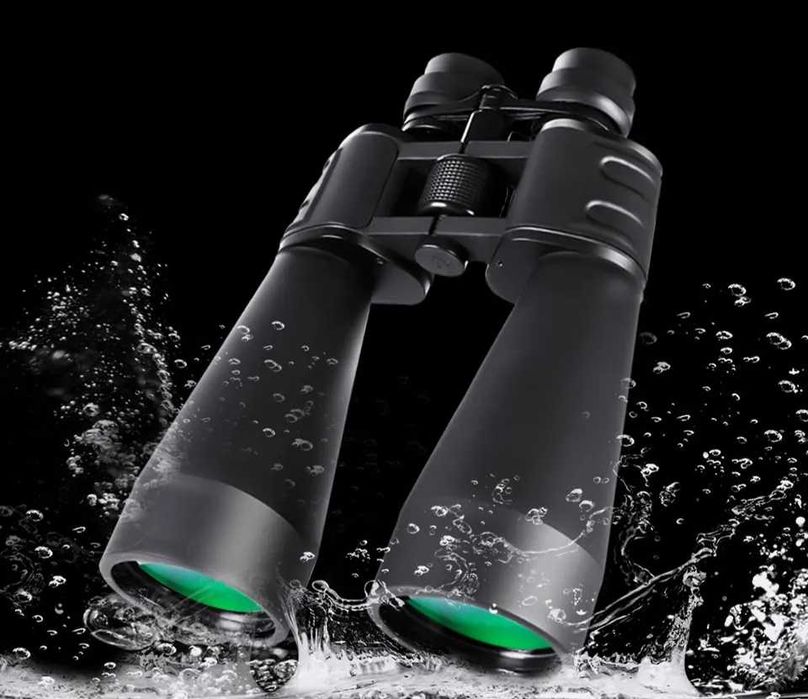 Binoclu profesional cu zoom si reglaj bushnell 10x-380x100