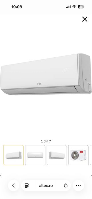 Aer conditionat TCL NOU 12000BTU, A++