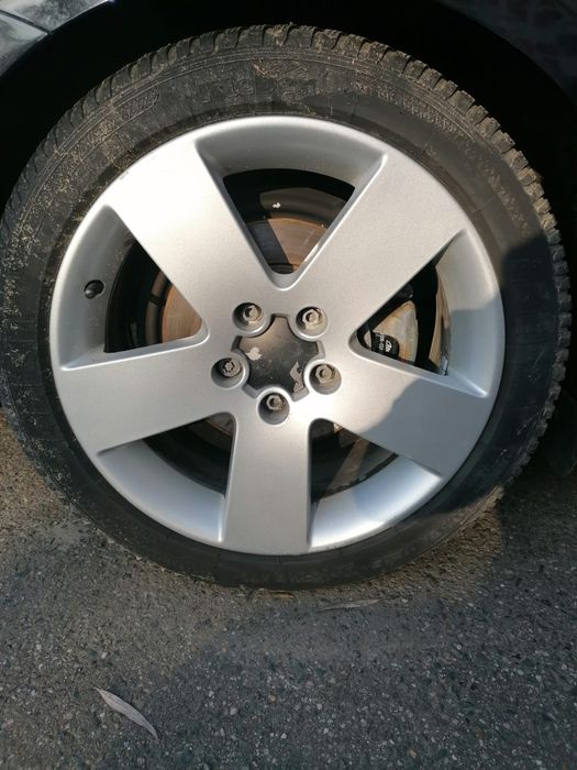 Set Jante Vw Audi R17 cu Anvelope Iarnă