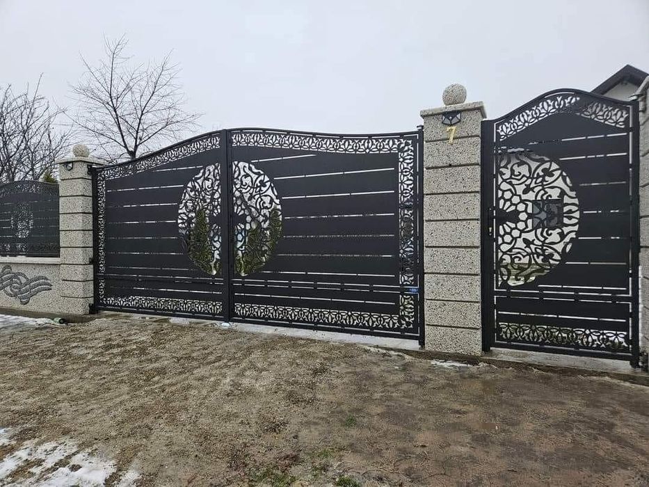 Confctionez gard din fier forjat transport si montaj in toata tara