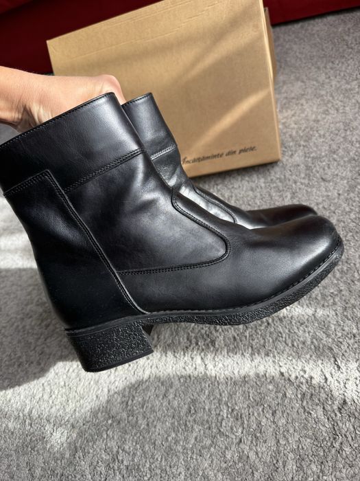 Ghete din piele imblanite 41