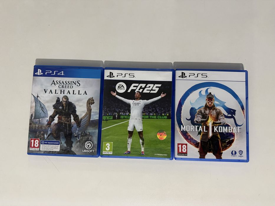 Игры на плейстейшен 5. Как новые.