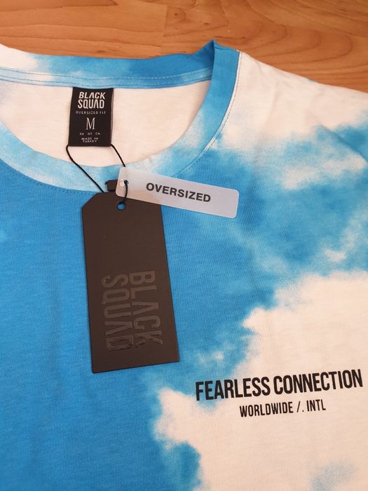 Мъжка блуза с къс ръкав BLACK SQUAD