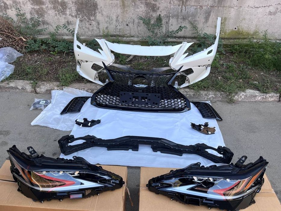 Бампер в сборе на Lexus ES 2016-18 / 2018-23