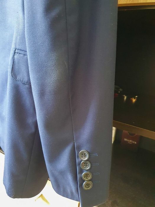 Costum barbatesc Kenzo slim fit, bleumarin