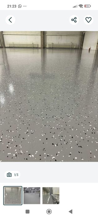 Полимерный эпаксидный пол