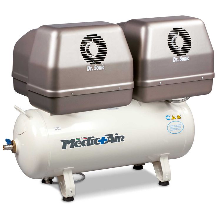 Compresor aer stomatologic MedicAir – pentru 1 - 8 posturi de lucru