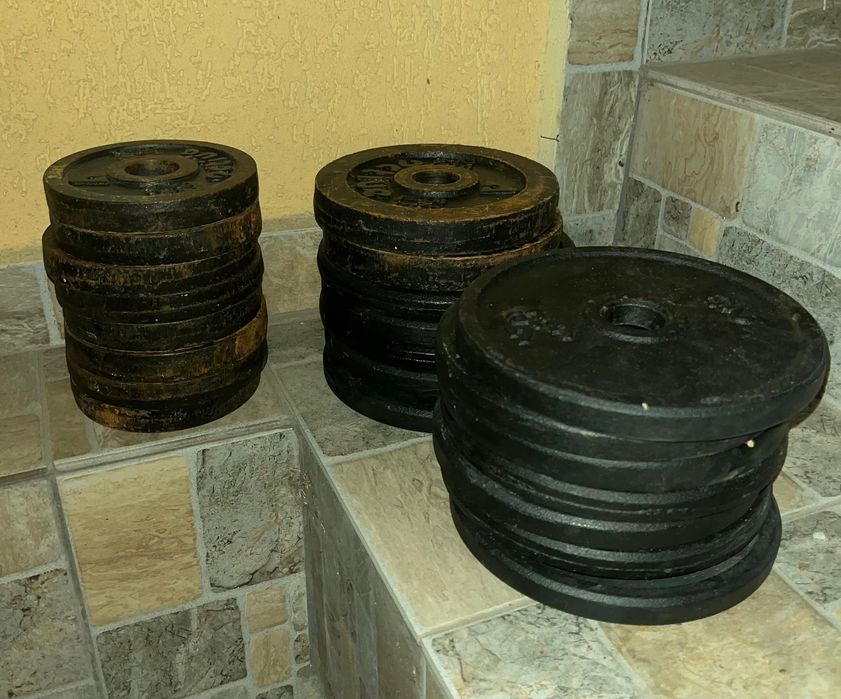 Greutăți + bare de gantere