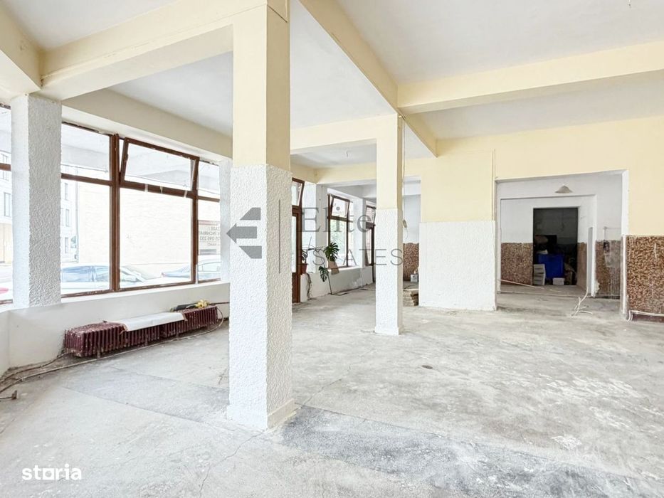 Spatiu comercial 268 mp Piata Cetatii | Vitrina mare | Parcare