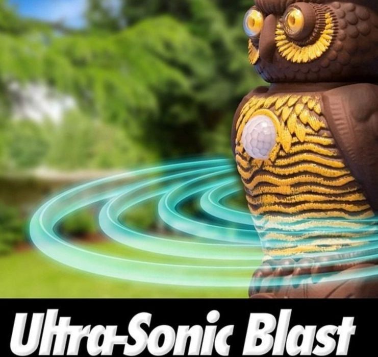 Aparat Antidaunatori Ultrasonic si senzori de miscare Owl Alert